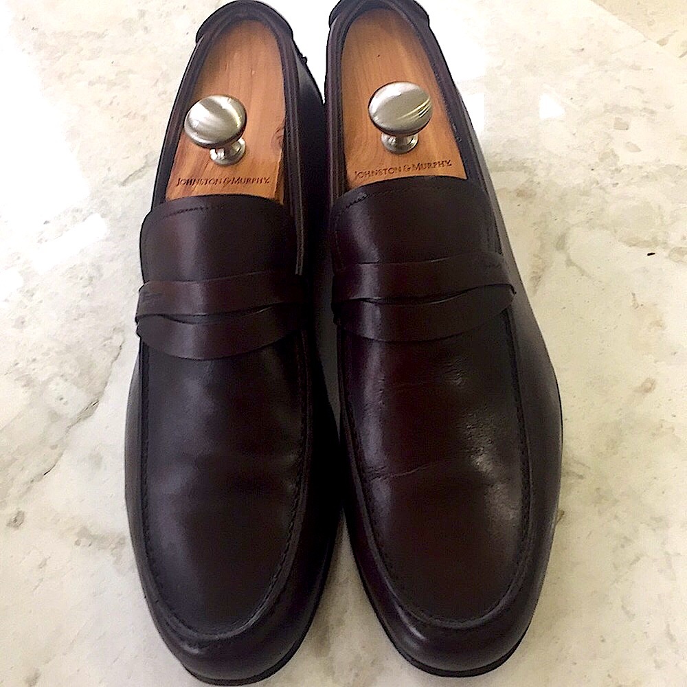 Salvatore Ferragamo Dark Brown Slip On Loafers S13